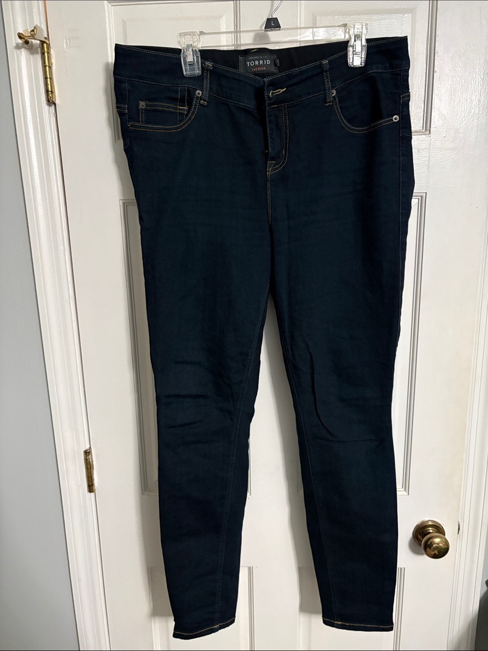 torrid Black Skinny Jeans - Dark Indigo Finish